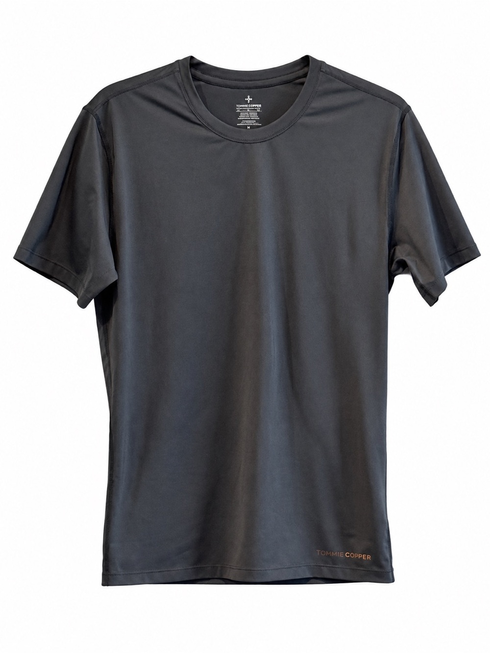 Tommie Copper Men’s L Compression Shirt Copper Zinc Charcoal Gray
